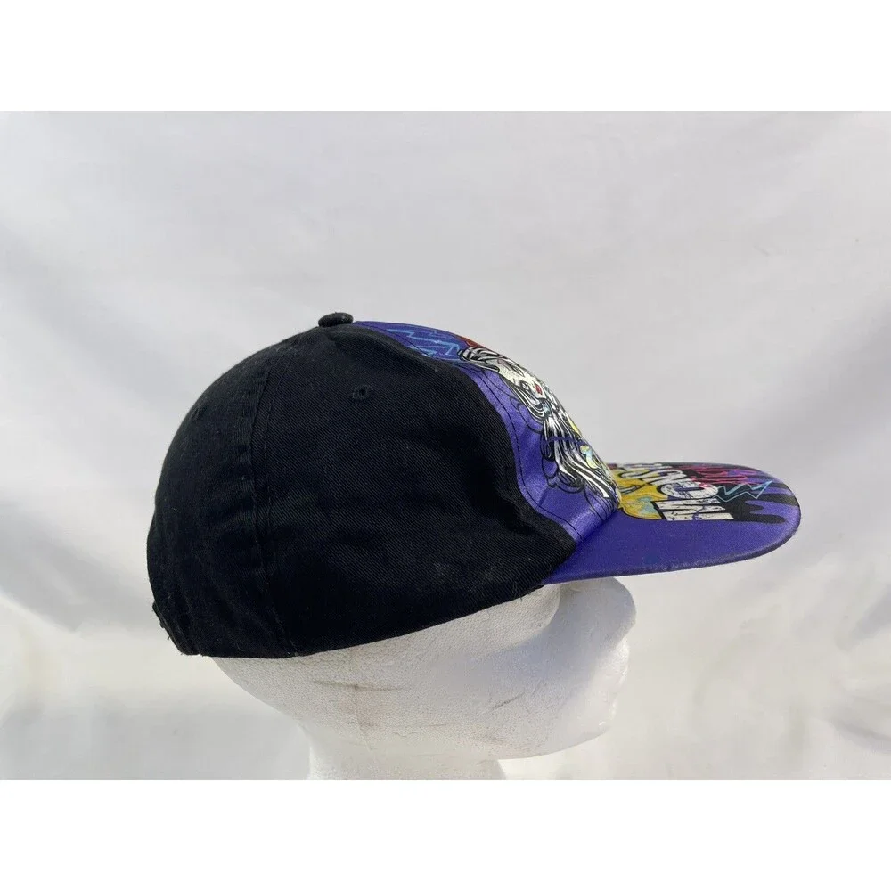 Monster High Girls Strap Back Adjustable Cap Hat Purple Black Group Photo